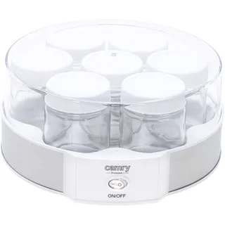 Camry Joghurtbereiter Joghurt-Maker 7 Gläser mit Schraubdeckel 200 ml  CR 4519