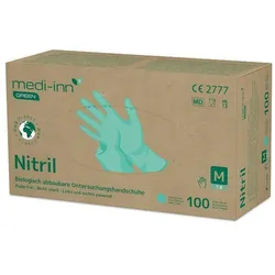 BodyProducts Medi-Inn GREEN Nitrilhandschuhe - biologisch abbaubar - 1000 Handschuhe Gr. XL
