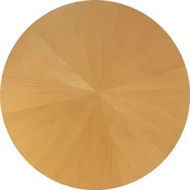 miliboo Runder Esstisch aus hellem Eichenholz D137 cm DITA