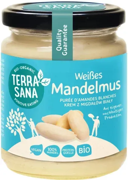 Terrasana Mandelmus weiß bio 250g
