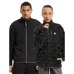 Wood Wood Jay Ivy Fleece mit Reißverschluss, schwarz, ivy aop - 
