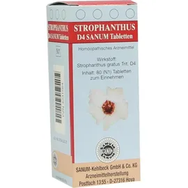 Sanum-Kehlbeck GmbH & Co. KG Strophanthus D 4 Sanum Tabletten