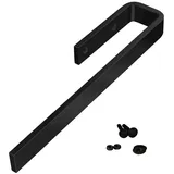 SO-Tech 2 Stück Handtuchhalter Peli 325 Mm Schwarz Eloxiert