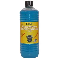 1L Brennpaste FLAMES Flasche Sicherheitsbrennpaste Buffet Chafing Dish