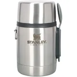 Stanley Stainless Steel Adventure 530ml Thermosflasche - Silver - One Size