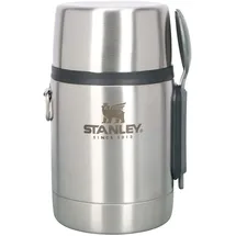 Stanley Stainless Steel Adventure 530ml Thermosflasche - Silver - One Size