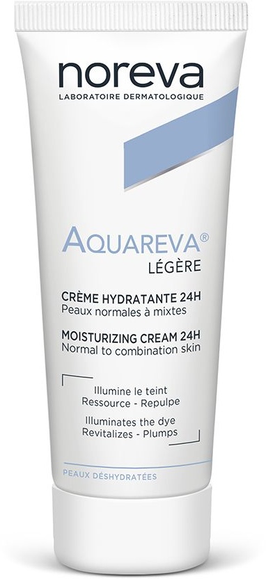 Noreva Laboratoires Aquareva® Crème hydratante texture légère 24h 40 ml crème