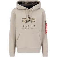 Alpha Industries Camo Tpu Kapuzenpullover Vintage Sand 3XL