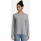 salzhaut Longsleeve SANGELN Navy Offwhite, XS - XS