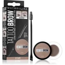 MAYBELLINE NEW YORK Tattoo Brow Augenbrauengel-Pomade Farbton 01 Taupe 3.5 ml