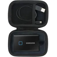 co2CREA Hart Tasche für Samsung T7 Touch / T7 Portable SSD 500GB 1TB 2TB case Etui Schutzhülle