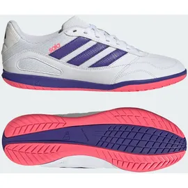adidas SUPER SALA COMPETITION III Indoor Football, Cloud White / Pure Purple / Solar Turbo, 43 1/3