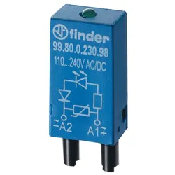 Finder LED rt + Diode  6..24VDC 99.80.9.024.90