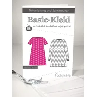 Fadenkäfer Schnittmuster und Nähanleitung - Kinder Kleid - Basic-Kleid