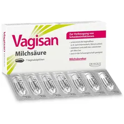 Vagisan Milchsäure Vaginalzäpfchen