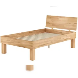 Erst-Holz Hohes Seniorenbett 120 x 220 cm Braun