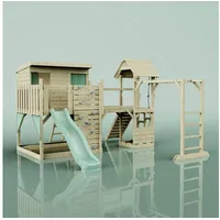 OUTDOORTOYS Spielturm Isak Mintgrün