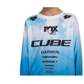 Cube MTB Trikot Rookie langarm L - blue