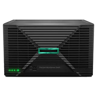 HP HPE ProLiant MicroServer Gen11 E-2434 4c 32GB-U 4LFF-NHP 2x4TB HDD 180W External...