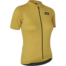 GripGrab EXPLR Merinotech Kurzarmtrikot senfgelb / S