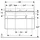 Geberit Xeno2 Waschtischunterschrank mit Siphonausschnitt links, 880x530x462mm, 2 Schubladen, 500515001,