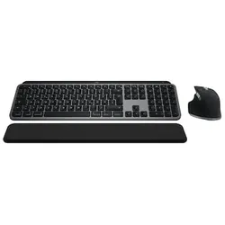 Logitech MX Keys S Combo for Mac, Space Grey - MX Master 3S, MX Keys S, MX Palm Rest, DE-Layout