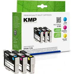 KMP MULTIPACK E130V - 3er-Pack - Gelb, Cyan, Magenta - kompatibel - Tintenpatron
