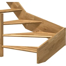 DOLLE Raumspartreppe Paris 1⁄4 gewendelt Holz