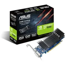 ASUS GeForce GT1030-SL-2G-BRK Low-Profile Grafikkarte Nvidia PCIe 3.0 2GB GDDR5 Speicher HDMI DVI