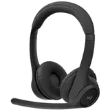 Logitech Zone 305 for Business Stereo-Headset Schwarz - UC Version, Natives Bluetooth, inkl. USB-C/A Dongle, kabellos, USB-C