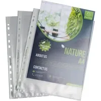 Exacompta 50 Exacompta Prospekthüllen Forever DIN A4+ transparent genarbt