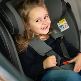 Lorelli Kindersitz Aviator, Mitwachsender Autositz mit Isofix grau