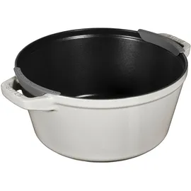 Staub Cocotte Kochtopfset 3-tlg. weiß