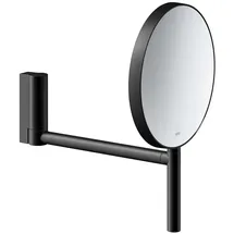 Keuco Kosmetikspiegel Plan d= 193mm, unbeleuchtet, schwarz