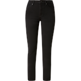 s.Oliver - Skinny: Jeans mit hohem Bund, Damen, schwarz, 34/30