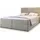 masseno Boxbett mit Bettkasten ¦ beige ¦ Maße cm B: 140 H: 98