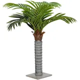 vidaXL Palme Künstlich 12 Blätter 150 cm Grün