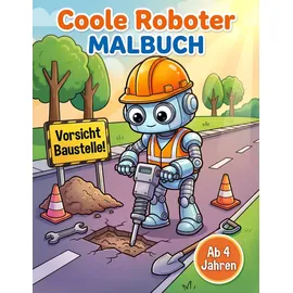 Independently published Roboter Malbuch 1 St.