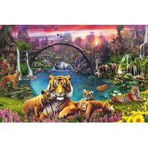 Ravensburger Puzzle Tiger in paradiesischer Lagune 16719