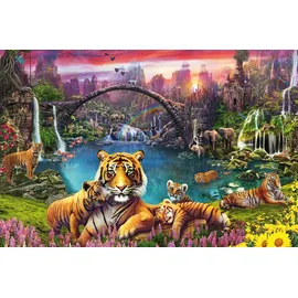 Ravensburger Puzzle Tiger in paradiesischer Lagune 16719