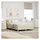 vidaXL Boxspringbett 140 x 200 cm Creme