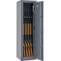 Müller-Safe Waffenschrank WSL1-1/5, für 5 Langwaffen, Doppelbartschloss, Klasse 1