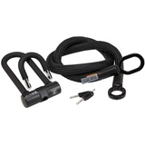 Texlock Tex-lock Eyelet U/x-lock Bügelschloss 120cm - Black - One Size