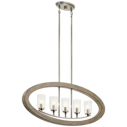 Grand Bank Kronleuchter antik grau Kichler KL-GRAND-BANK5