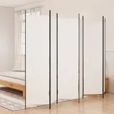 vidaXL Myheimly Paravent,Raumtrenner Raumteiler Trennwand Umkleide Sichtschutz Spanische Wand Wohnzimmer Schlafzimmer,Stoff x 200 cm