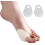 Zehenspreizer Hallux Valgus, Hallux Valgus Korrektur, Bunion Corrector, Zehenspreizer Silikon, Gel Zehenspreizer, Korrektur von Hallux Valgus für Schmerzlinderung und Schutz, Universalgröße, 2 Stück