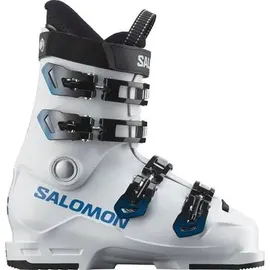 Salomon S/Max 60T Kinder Skistiefel Weiß/Race Blau/Process Blau 26