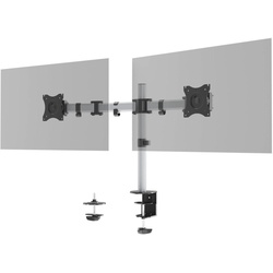 DURABLE Monitor-Halterung Select Dual silber