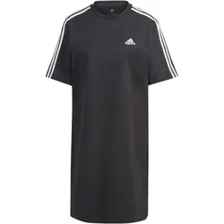ADIDAS Damen Kleid Essentials 3-Streifen Single, BLACK, S