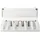 Pracht LED-Hallenstrahler 4000K QUADRONIUS